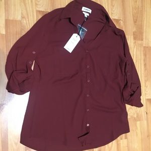 Express|| Blouse Button Up